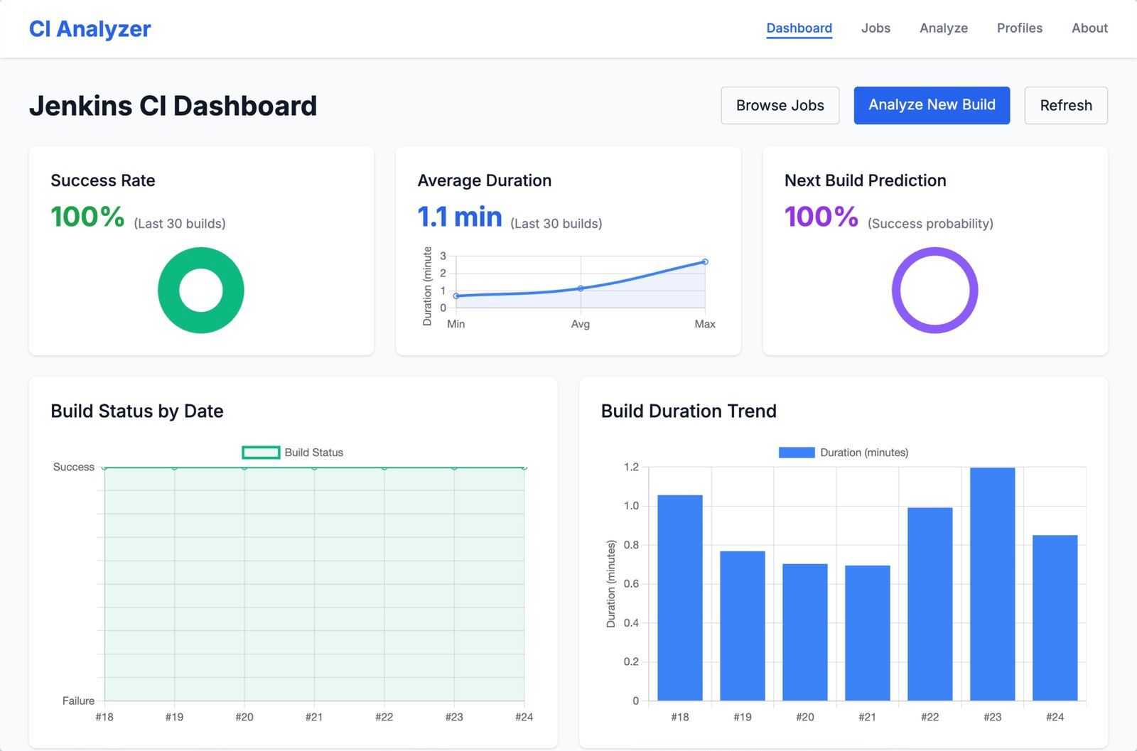 CI Analyzer